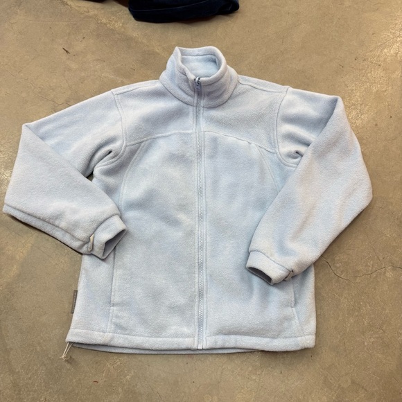 Columbia Sky Blue Fleece Jacket - Picture 1 of 6